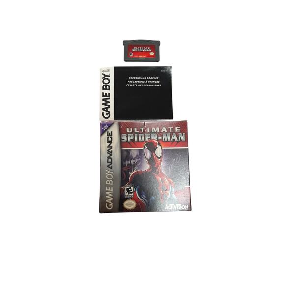 Ultimate Spider-Man For Game Boy Advance CIB With Box + Manual + Insert - Picture 2 of 2
